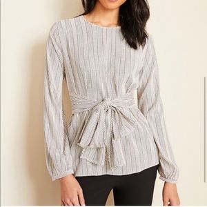 An Taylor Waist Wrap Blouse